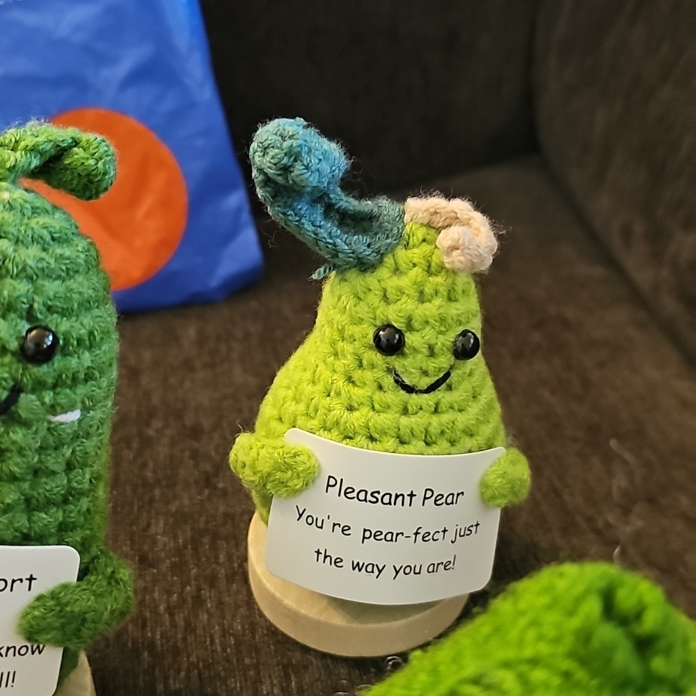 Cheerspace Handmade Crochet Fruit & Veggie Amigurumi Set - Multicolor - Picture 9 of 10